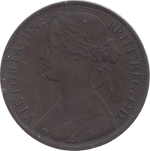 1868 PENNY ( GVF ) 7 - Penny - Cambridgeshire Coins