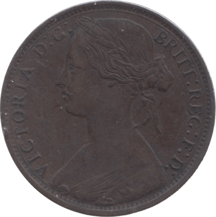 1868 PENNY ( GVF ) 7 - Penny - Cambridgeshire Coins