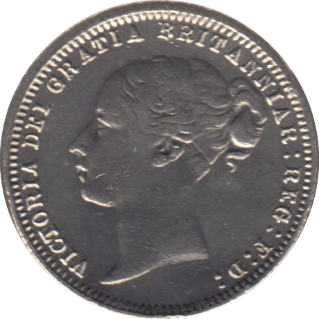 1868 SIXPENCE ( GVF ) - SIXPENCE - Cambridgeshire Coins