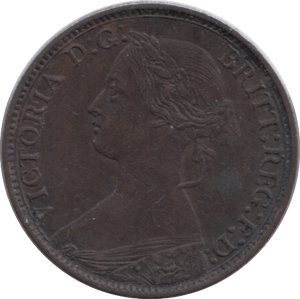 1869 FARTHING ( VF ) - Farthing - Cambridgeshire Coins