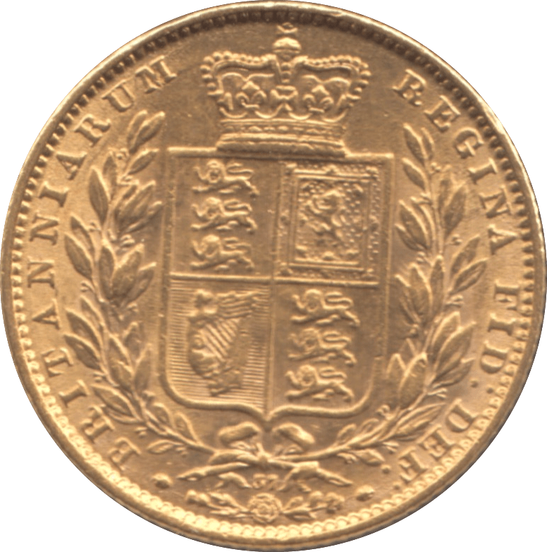 1869 GOLD SOVEREIGN ( EF ) DIE 37 - Sovereign - Cambridgeshire Coins