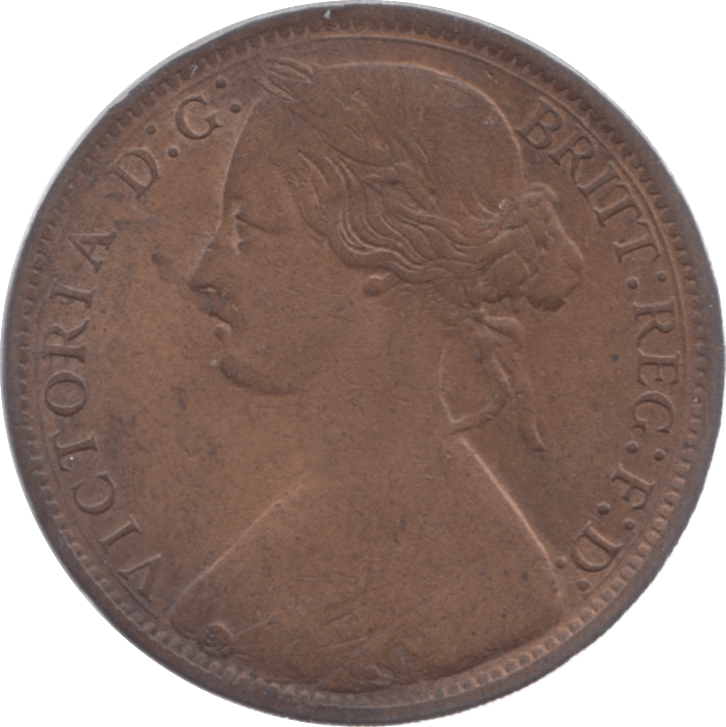 1869 PENNY ( GVF ) 7 - Penny - Cambridgeshire Coins