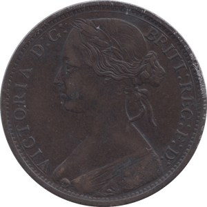 1869 PENNY ( GVF ) - Penny - Cambridgeshire Coins