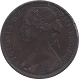 1869 PENNY ( GVF ) - Penny - Cambridgeshire Coins