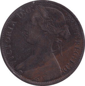 1869 PENNY ( VF ) - Penny - Cambridgeshire Coins