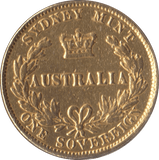 1870 GOLD SOVEREIGN AUSTRALIA ( VF ) - Gold World Coins - Cambridgeshire Coins