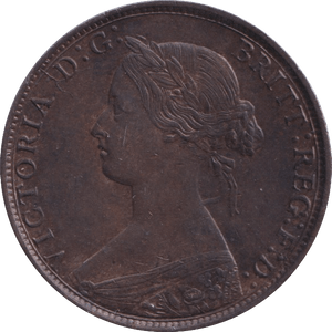 1870 HALFPENNY ( UNC ) - Halfpenny - Cambridgeshire Coins