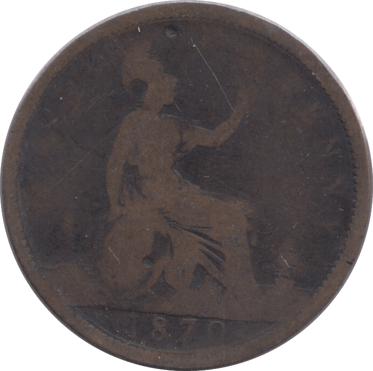 1870 PENNY ( FAIR ) 3 - PENNY - Cambridgeshire Coins