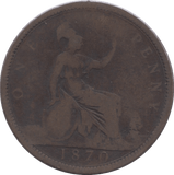 1870 PENNY ( FAIR ) 4 - PENNY - Cambridgeshire Coins