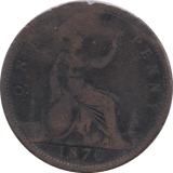 1870 PENNY ( FAIR ) - PENNY - Cambridgeshire Coins