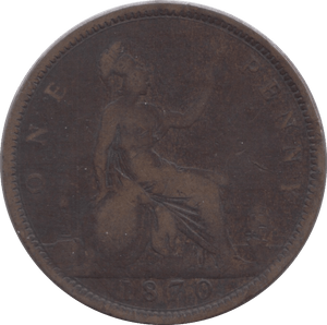 1870 PENNY ( NF ) - Penny - Cambridgeshire Coins