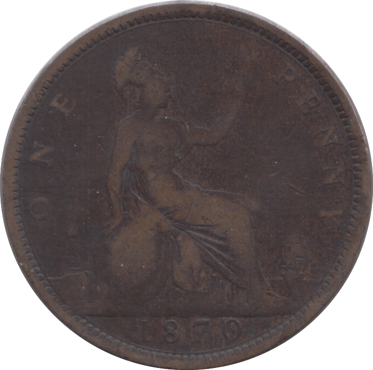 1870 PENNY ( NF ) - Penny - Cambridgeshire Coins