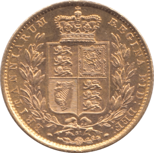 1871 GOLD SOVEREIGN ( EF ) DIE 31 - Sovereign - Cambridgeshire Coins