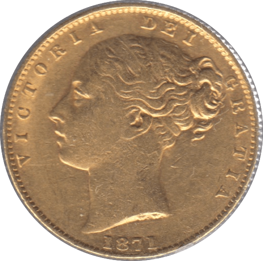 1871 GOLD SOVEREIGN ( EF ) SYDNEY MINT - Sovereign - Cambridgeshire Coins