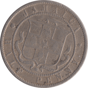 1871 JAMAICA HALF PENNY - WORLD COINS - Cambridgeshire Coins