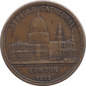 1872 BIRTH/DEATH OF ALBERT PRINCE OF WALES COMMEMORATIVE MEDALLION - WORLD COINS - Cambridgeshire Coins