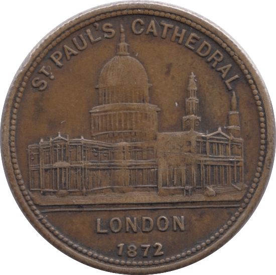 1872 BIRTH/DEATH OF ALBERT PRINCE OF WALES COMMEMORATIVE MEDALLION - WORLD COINS - Cambridgeshire Coins