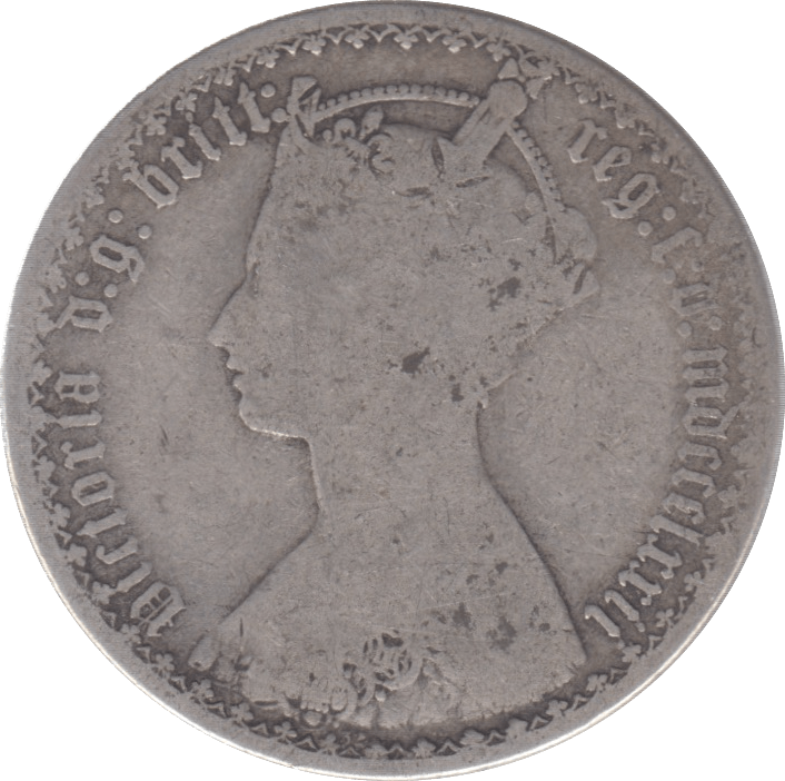 1872 FLORIN ( FAIR ) DIE 32 1 - Florin - Cambridgeshire Coins