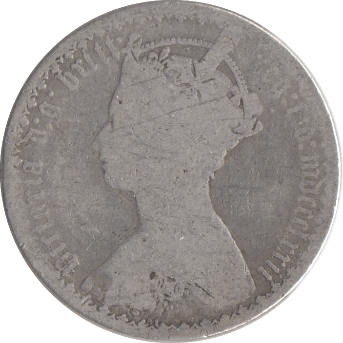 1872 FLORIN ( FAIR ) - FLORIN - Cambridgeshire Coins