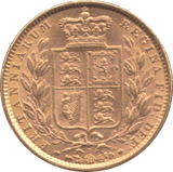 1872 GOLD SOVEREIGN ( EF ) DIE 7 - Sovereign - Cambridgeshire Coins