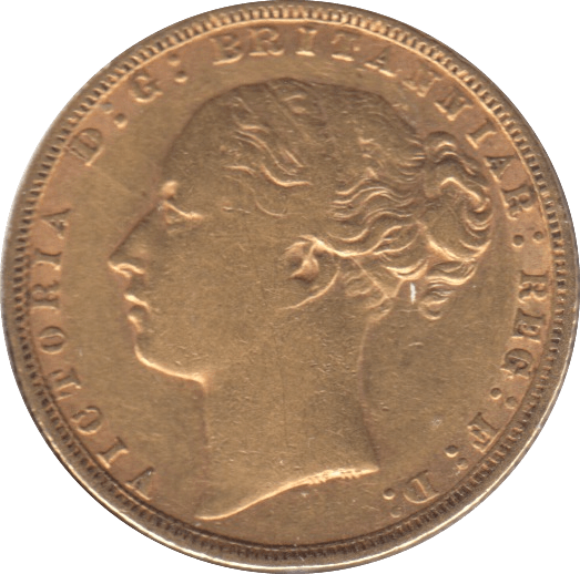 1872 GOLD SOVEREIGN ( GVF ) - Sovereign - Cambridgeshire Coins