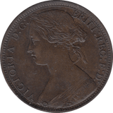 1872 PENNY ( AUNC ) 5 - Penny - Cambridgeshire Coins