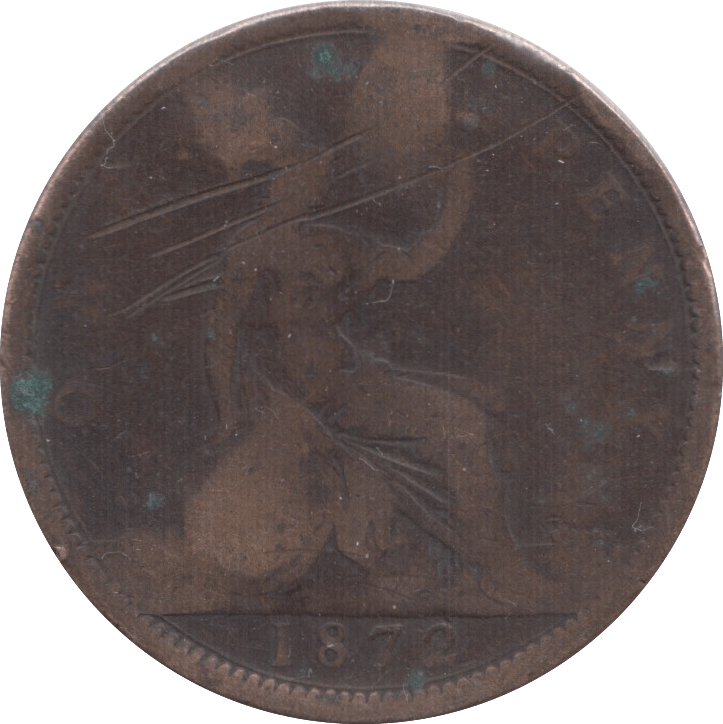 1872 PENNY ( FAIR ) - Penny - Cambridgeshire Coins