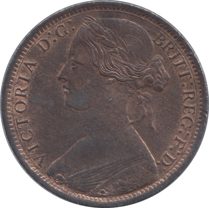 1872 PENNY ( UNC ) - Penny - Cambridgeshire Coins