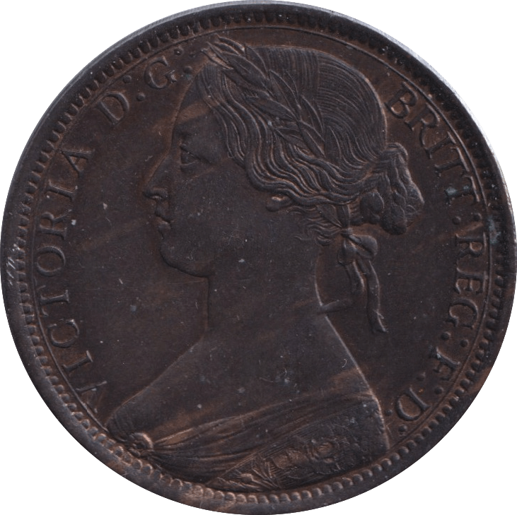 1872 PENNY ( UNC ) - Penny - Cambridgeshire Coins