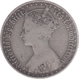 1873 FLORIN DIE 212 ( FINE ) - Florin - Cambridgeshire Coins