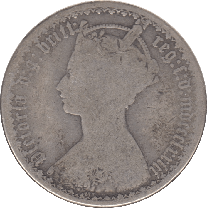 1873 FLORIN ( FAIR ) 8 DIE 187 - Florin - Cambridgeshire Coins