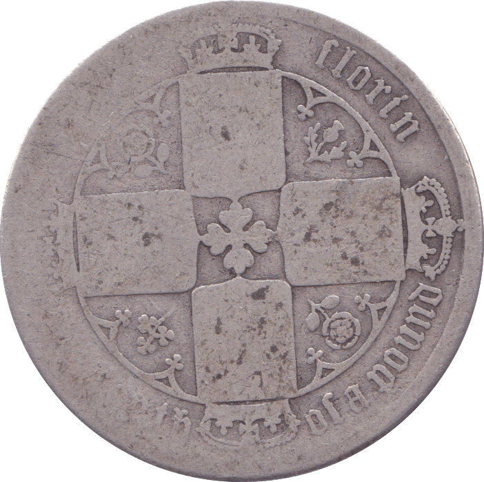 1873 FLORIN ( FAIR ) DIE 18 - Florin - Cambridgeshire Coins