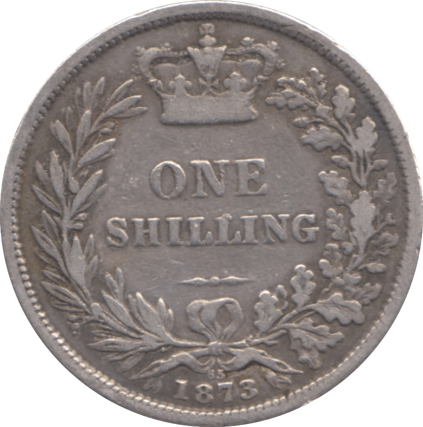 1873 SHILLING ( FINE ) - Sixpence - Cambridgeshire Coins