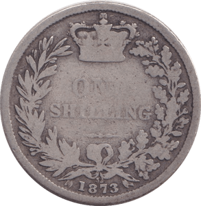 1873 SHILLING ( NF ) - Shilling - Cambridgeshire Coins