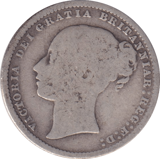 1873 SHILLING ( NF ) - Shilling - Cambridgeshire Coins