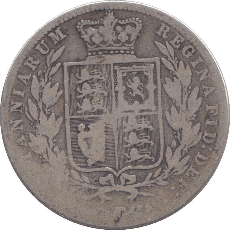 1874 HALFCROWN ( NF ) - Halfcrown - Cambridgeshire Coins