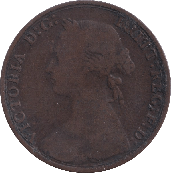 1874 HALFPENNY ( NF ) H - Halfpenny - Cambridgeshire Coins