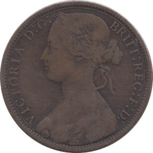 1874 PENNY ( FINE ) - Penny - Cambridgeshire Coins