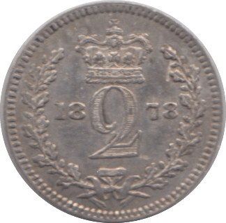 18748 MAUNDY TWO PENCE ( AUNC ) - Maundy Coins - Cambridgeshire Coins