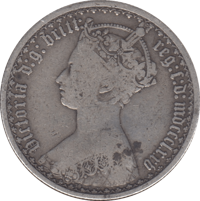 1875 FLORIN ( FINE ) DIE 36 - Florin - Cambridgeshire Coins