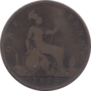 1875 PENNY ( FAIR ) H 2 - PENNY - Cambridgeshire Coins