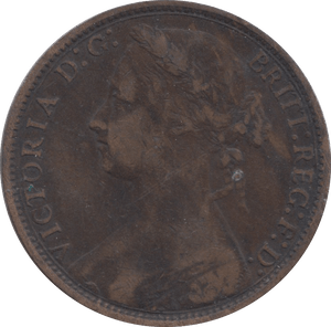 1875 PENNY ( GF ) 1 - Penny - Cambridgeshire Coins