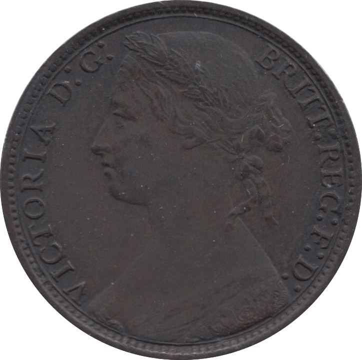 1875 PENNY ( GVF ) 3 - Penny - Cambridgeshire Coins