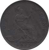 1875 PENNY ( GVF ) 3 - Penny - Cambridgeshire Coins