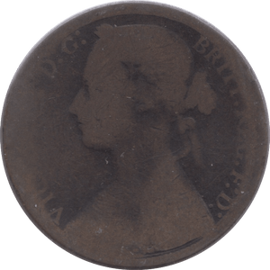 1875 PENNY ( POOR ) H - PENNY - Cambridgeshire Coins