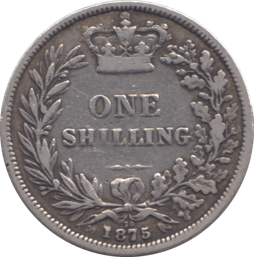 1875 SHILLING ( GF ) - Shilling - Cambridgeshire Coins