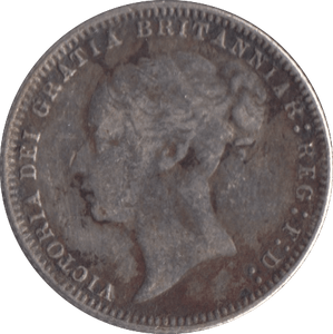 1875 SIXPENCE ( GF ) DIE 69 - Sixpence - Cambridgeshire Coins