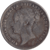 1875 SIXPENCE ( GF ) DIE 69 - Sixpence - Cambridgeshire Coins