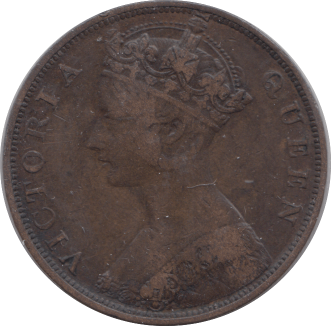 1876 1 CENT HONG KONG - WORLD COINS - Cambridgeshire Coins