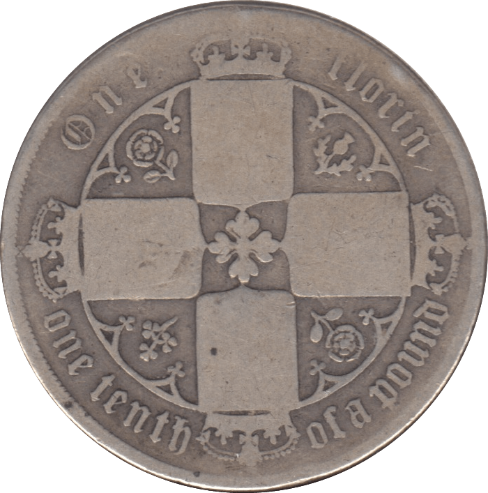 1876 FLORIN ( FAIR ) 3 - Florin - Cambridgeshire Coins